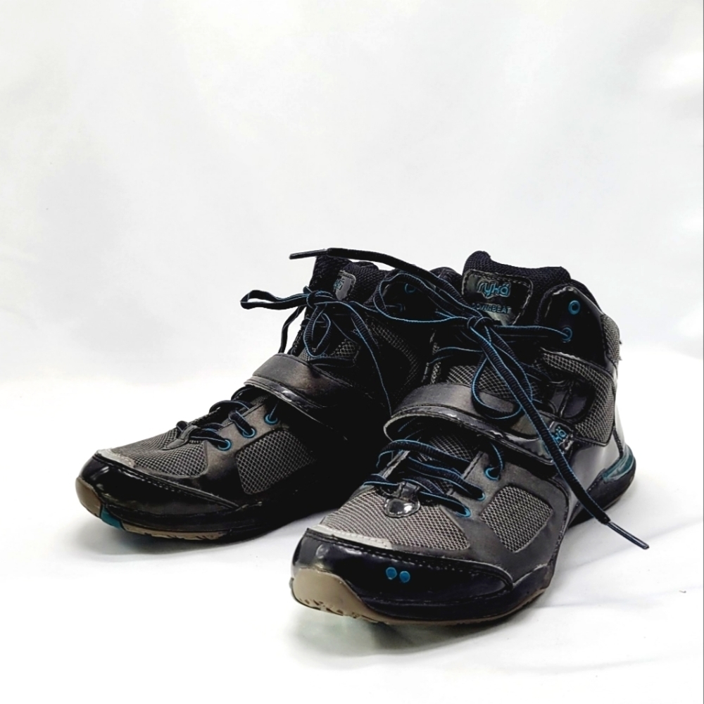 Ryka black and blue training sneakers size 7.5